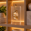 Caixa decorativa de acrílico de Ciitrino com Banhada
